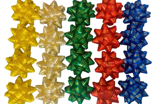 Бантики для подарков: создаем праздничное настроение